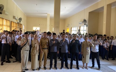 Pilketos sebagai Laboratorium Demokrasi di Sekolah, SMPN 2 Pekalongan Gelar Sosialisasi Bersama Bawaslu Kota Pekalongan
